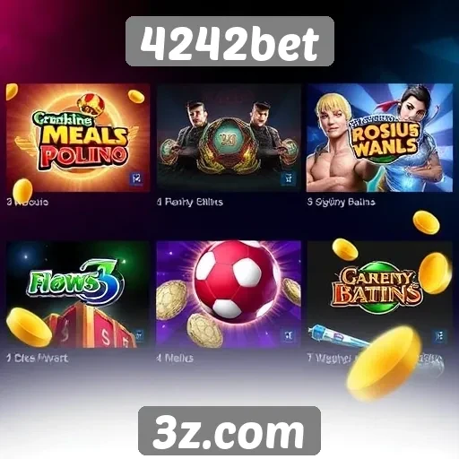 Exploração dos jogos disponíveis no 4242bet
